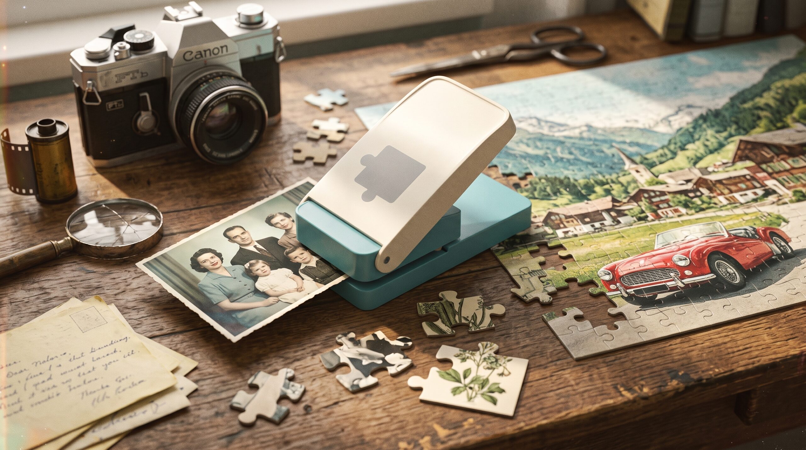 KW-triO Puzzle Punch: The Tiny Craft Tool That Turns Any Photo Into a Custom Jigsaw Puzzle